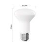 EMOS ZQ7E43, LED izzó Classic R63 / E27 / 7 W  (60 W) / 806 lm / Természetes fehér