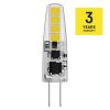 EMOS ZQ8620, LED izzó Classic JC / G4 / 1,9 W (21 W) / 200 lm / meleg fehér