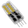 EMOS ZQ8621.2, LED izzó Classic JC / G4 / 1,9 W (21 W) / 200 lm / természetes fehér 2db