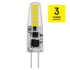 EMOS ZQ8621, LED izzó Classic JC / G4 / 1,9 W (21 W) / 200 lm / természetes fehér