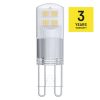 EMOS ZQ9526, LED izzó Classic JC / G9 / 1,9 W (22 W) / 210 lm / meleg fehér